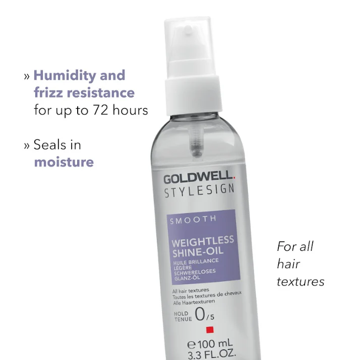 Goldwell Stylesign Weightless-Shine Oil 100ml - Image 4