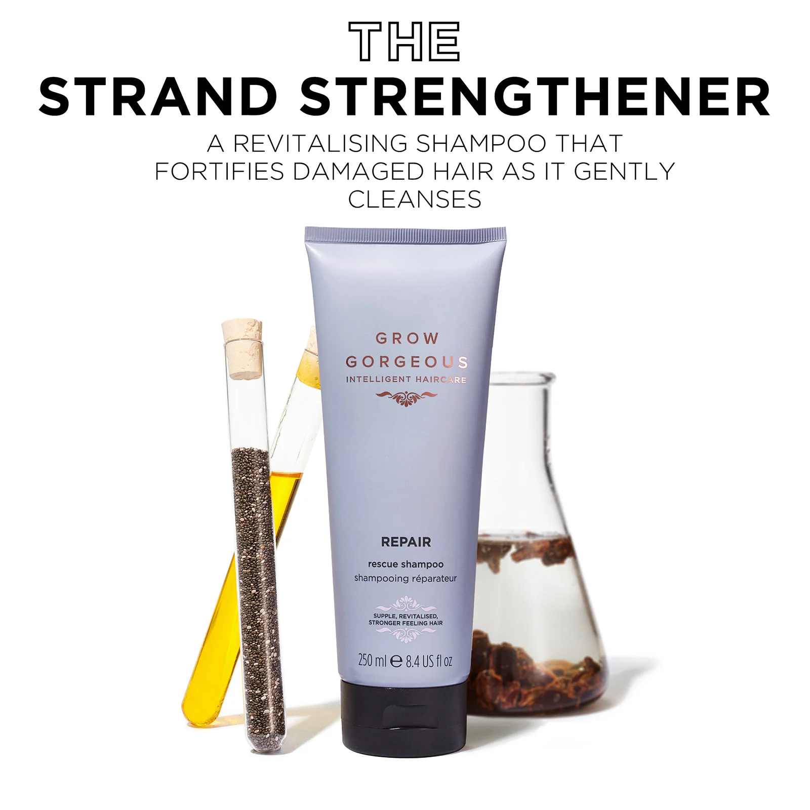 Grow Gorgeous Repair Rescue Shampoo 250ml - Image 3