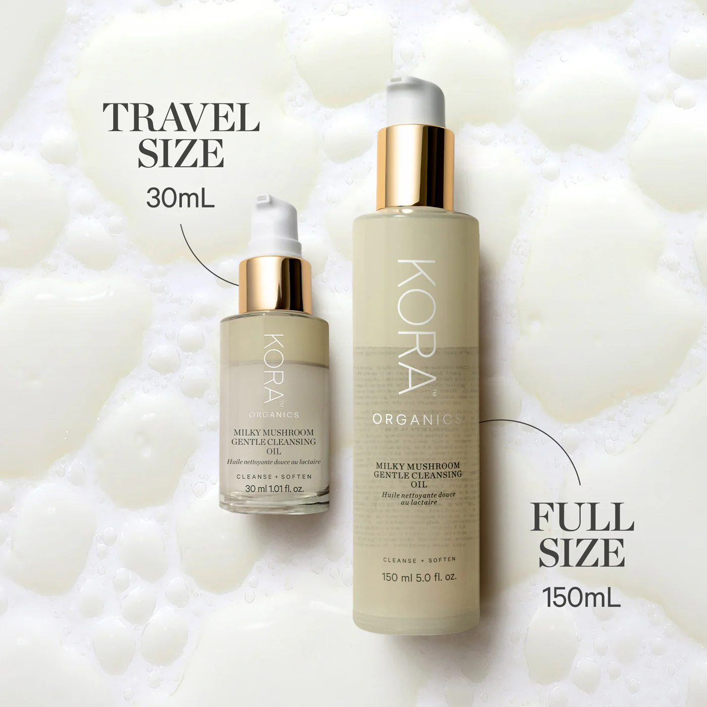 KORA Organics Milky Mushroom Gentle Cleansing Oil 30ml - Image 5