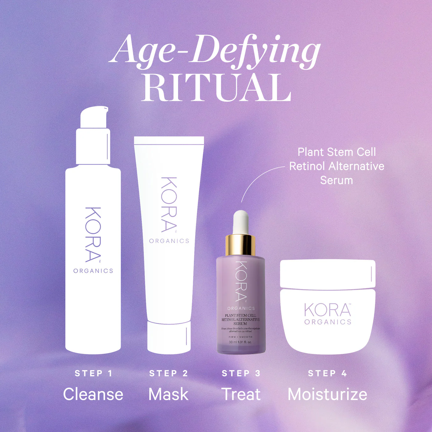 KORA Organics Plant Stem Cell Retinol Alternative Serum 30ml - Image 9