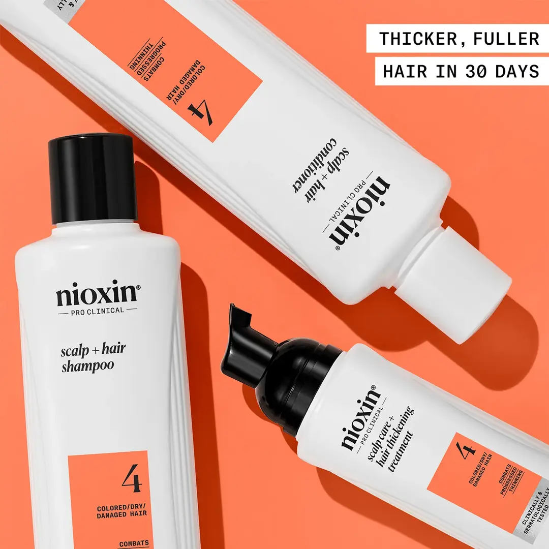 Nioxin Scalp + Hair Thickening System 4 Full Size Kit - Image 5