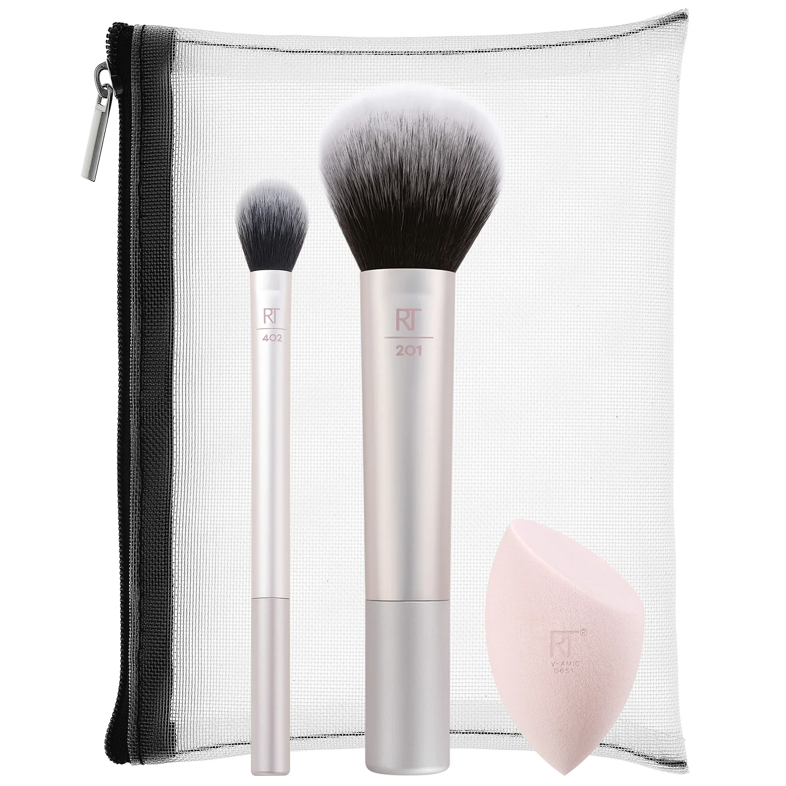 Real Techniques Naturally Radiant Sponge and Brush Kit - Image 3