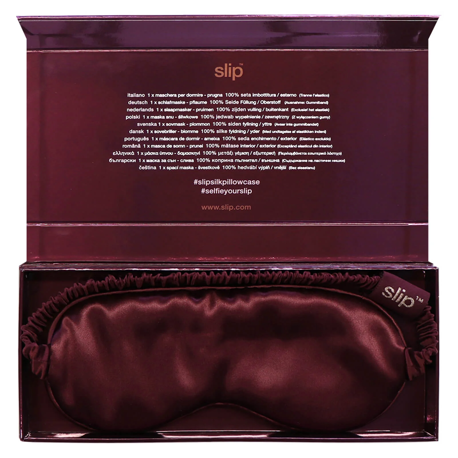 Slip Silk Sleep Mask (Various Colours) - Image 51