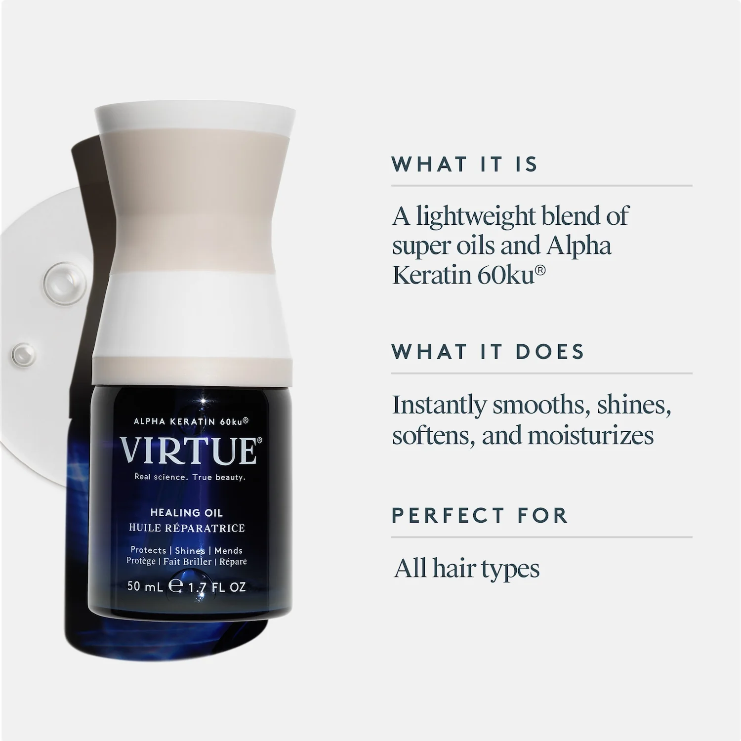 Virtue Correct Healing Oil 50ml - Image 12